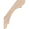 Ekena Millwork 3 1/2"W x 12"D x 16"H Olympic Smooth Knee Brace, Douglas Fir BRC04X12X16OLY00SDF - alternate 2